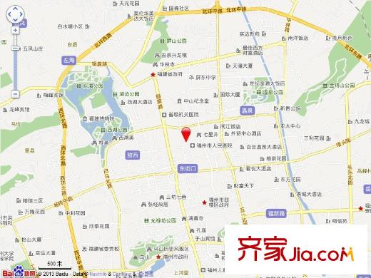 尚賓花園交通圖