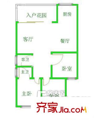 金色康城 戶型圖