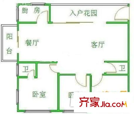 麗景東方 戶型圖