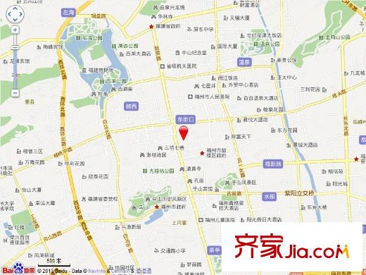 橫錦巷新村交通圖