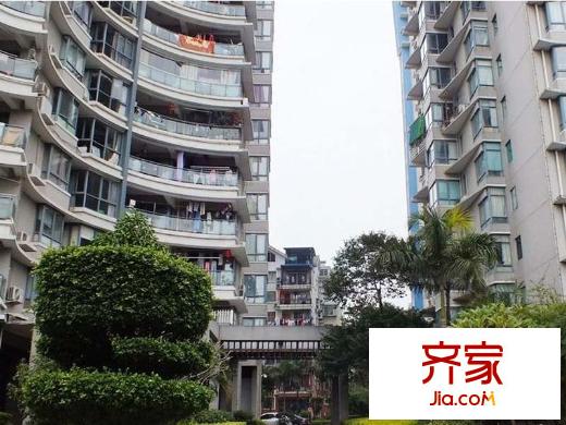 風(fēng)景藍(lán)水岸外景圖 