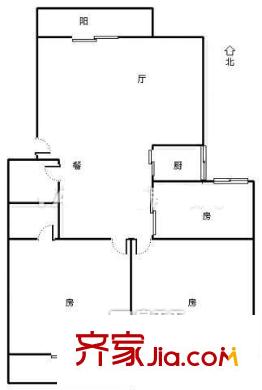 望龍芳庭 3室戶型圖