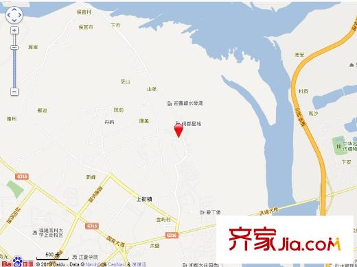 鴻盛陽光美墅交通圖