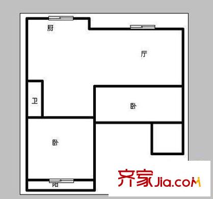 五鳳蘭庭2層戶型圖