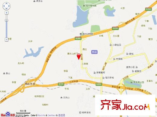 西莊小區(qū)交通圖