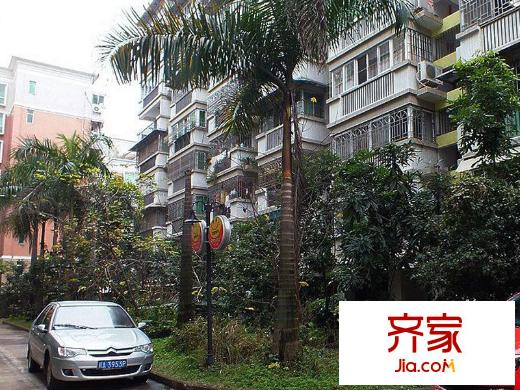 高校小區(qū)外景圖 