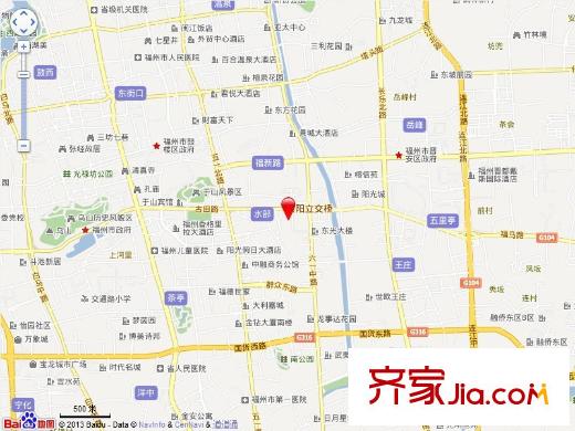 御泉花園交通圖