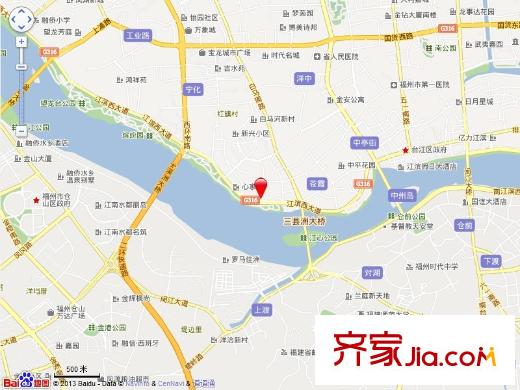美倫浩洋麗都B區(qū)交通圖