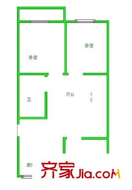 萬(wàn)隆花園 3室 戶型圖