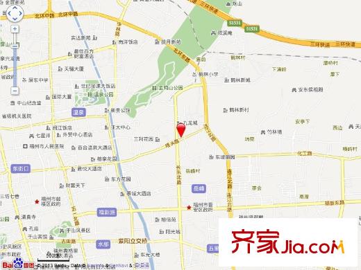 華慶花園交通圖