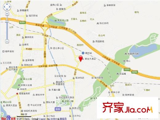 龍城廣場交通圖