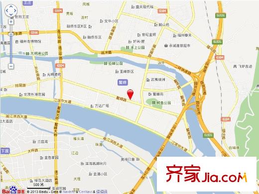 桂園怡景交通圖