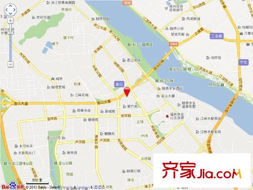 金山豪景交通圖