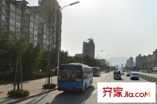 中茵加洲花城配套圖周邊配套 街道