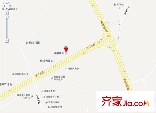 錦都家園交通圖