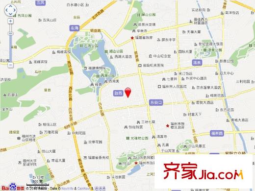 達明新村交通圖
