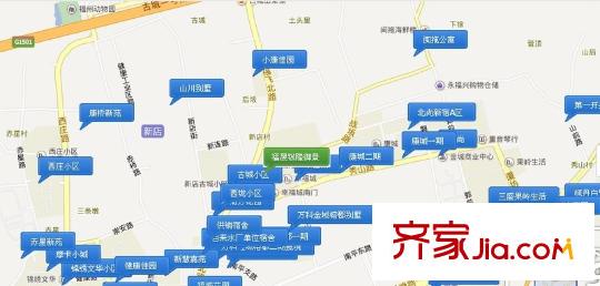 福晟錢隆御景交通圖福晟