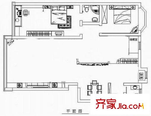 幸福城 戶型圖