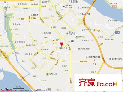 匯創(chuàng)名居二期交通圖