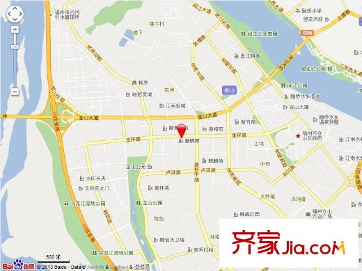 金山碧水二期摘仙苑交通圖