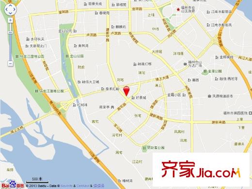 南國金輝交通圖