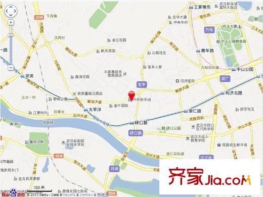 中環(huán)新天地交通圖