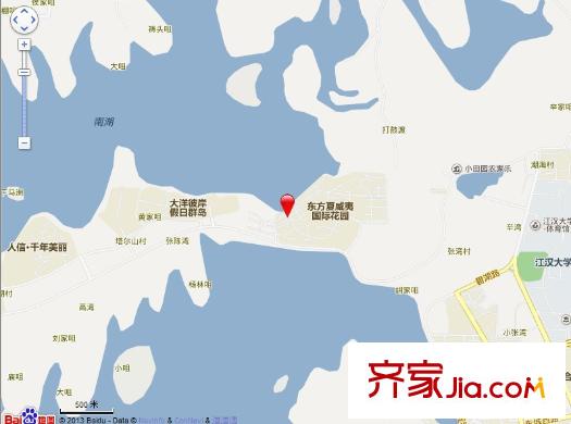 千年美麗別墅交通圖 