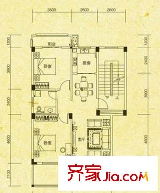 葛店綜合市場(chǎng)大樓 戶型圖