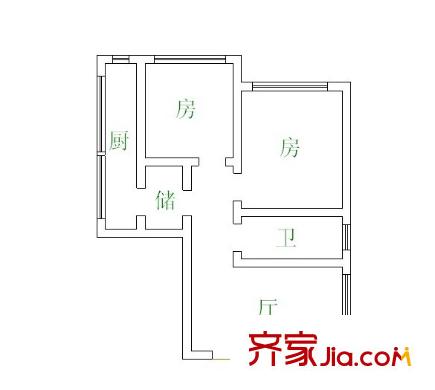 電車宿舍 戶型圖