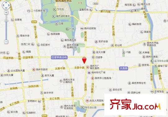 集賢一村小區(qū)交通圖