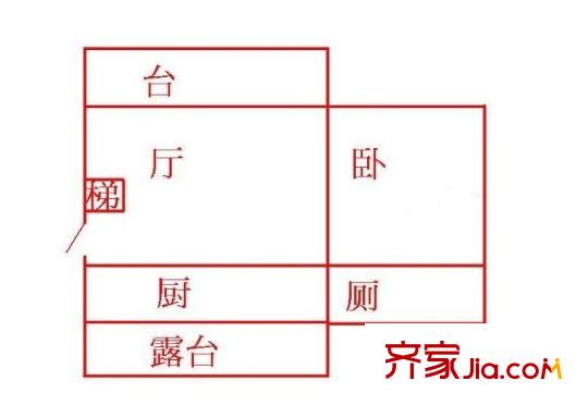 特一號小區(qū)戶型圖1室1廳 戶型圖 1室1廳1衛(wèi)1廚