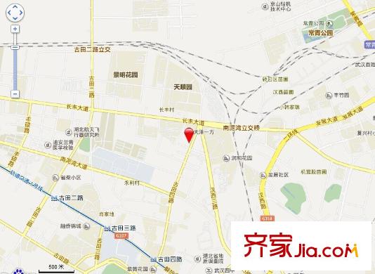 武汽宿舍交通圖