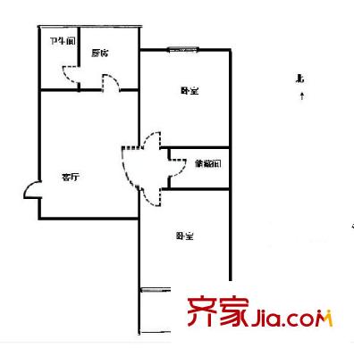 青少年宮工會宿舍 戶型圖