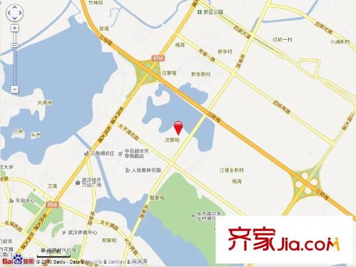 金色港灣雙湖泊岸電子地圖