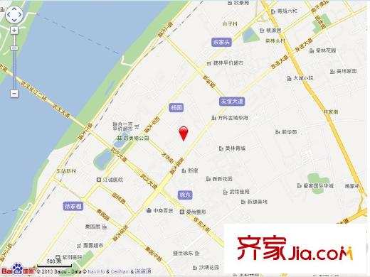 萬科朗苑交通圖