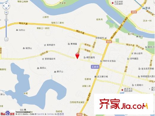 鑫瑞小城故事交通圖