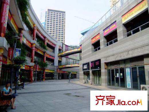 航天雙城配套圖周邊商業(yè)步行街