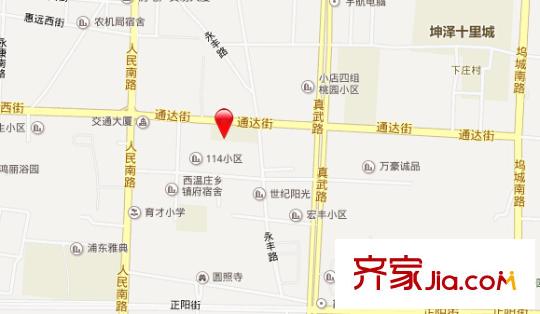 通達(dá)國際交通圖太原  