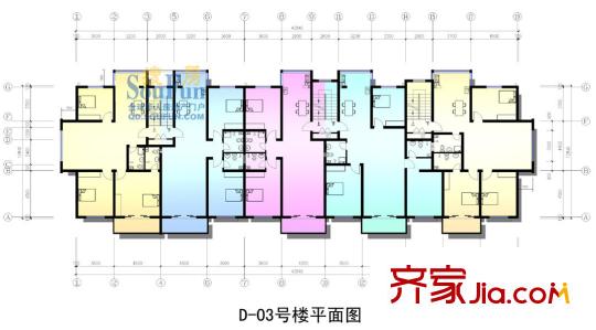 新城市花园户型图3室
