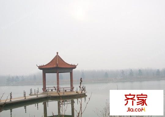 華麗澄月湖畔外景圖