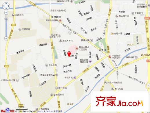 少山路小區(qū)交通圖