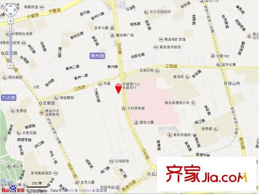 江山帝景交通圖