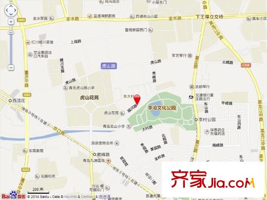 順河路小區(qū)交通圖