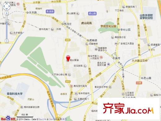 晟業(yè)家園交通圖