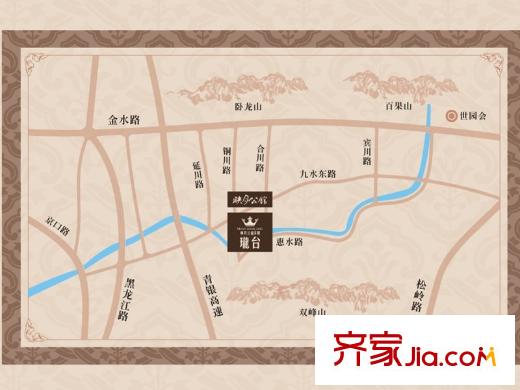 映月公館交通圖