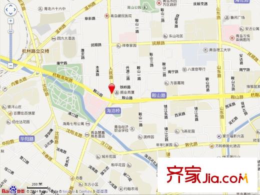 人民路小區(qū)交通圖