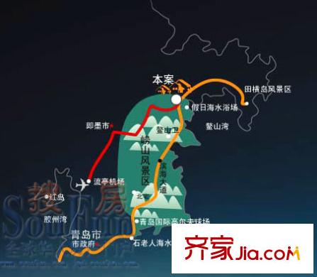 芭東小鎮(zhèn)交通圖
