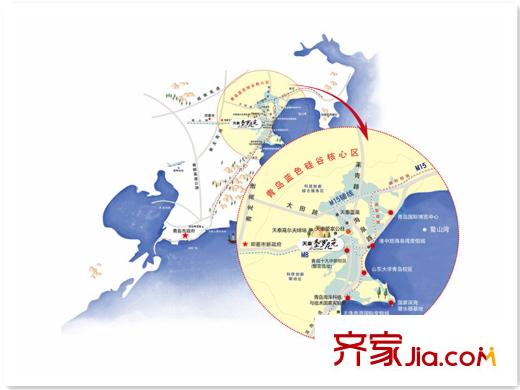 天泰圣羅尼克三期交通圖