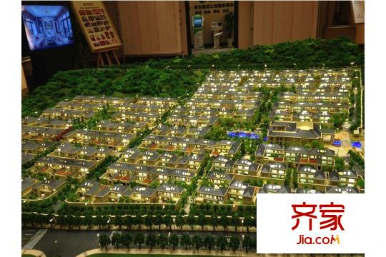 綠城玫瑰園沙盤圖