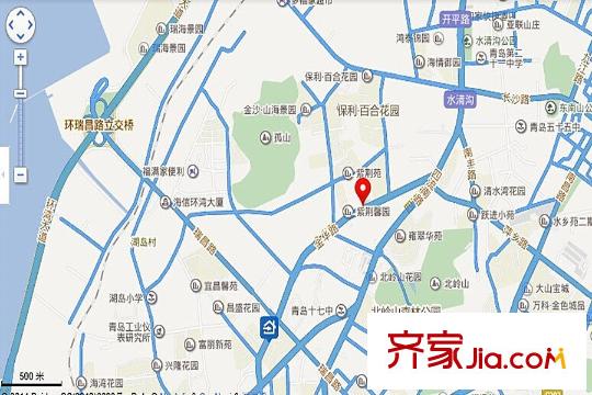 金域府邸交通圖